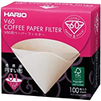 Hario 100 Hojas en Caja VCF-01-100 MK 1-2 Tazas V60 para el Filtro de Papel M (jap?n importaci?n)